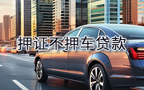 定安押证不押车贷款